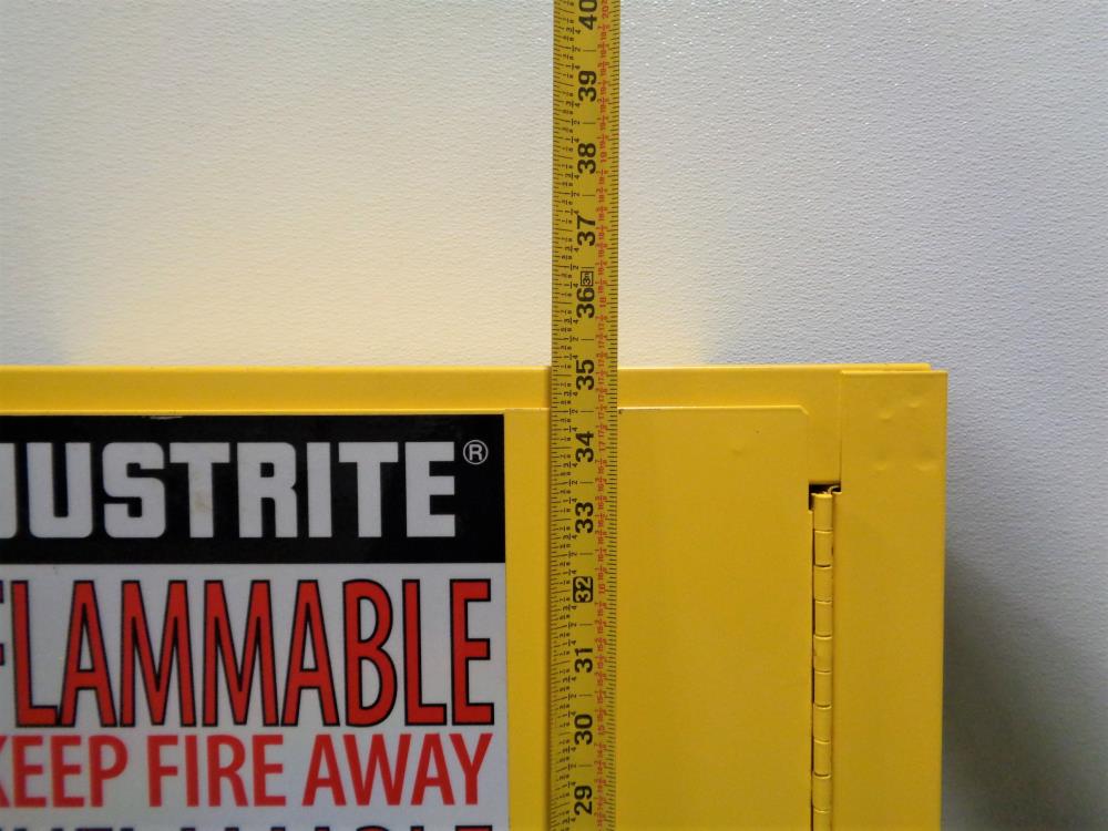 Justrite Sure-Grip EX Flammable Liquid Storage Cabinet #891200, 12-Gal. Capacity